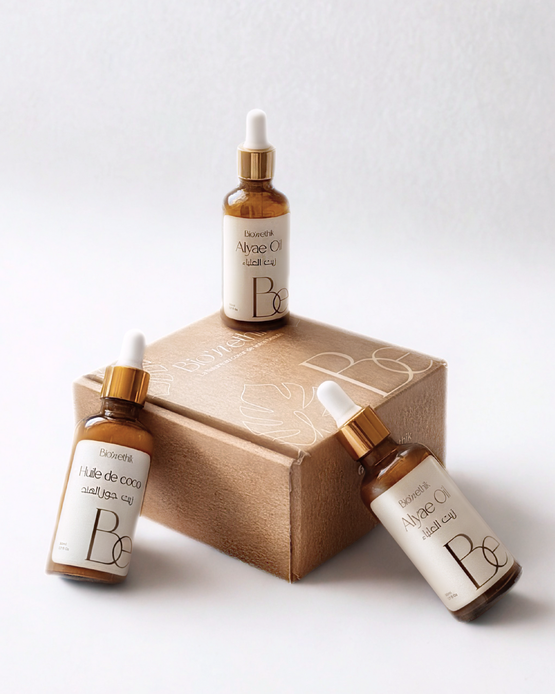 Box Alyae Coco - 2 sérums anti chute + Huile de Coco Offerte