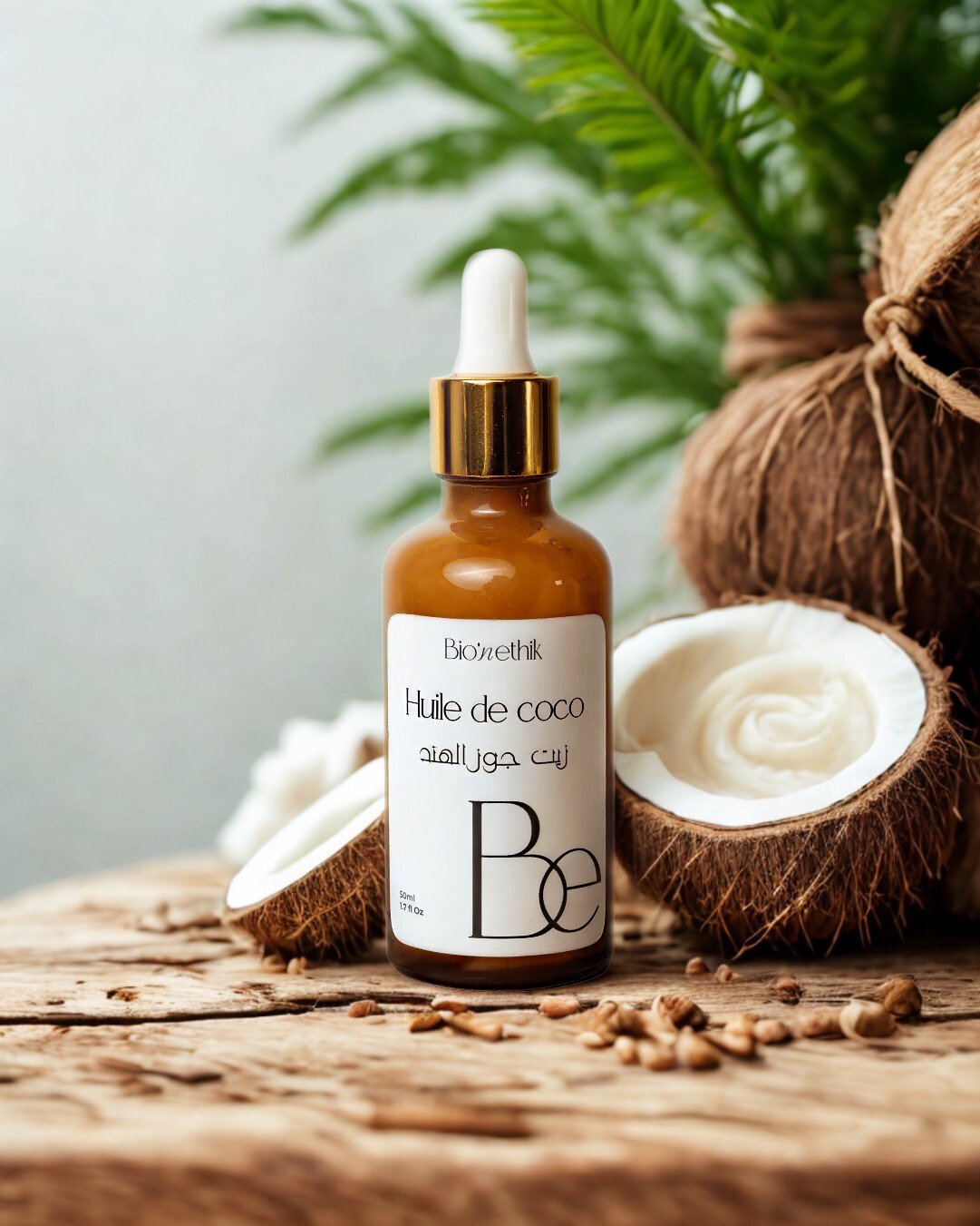 Huile de Coco Vierge 100% Naturelle