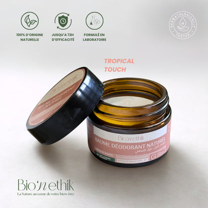 Baume Déodorant Naturel - Efficacité 72H