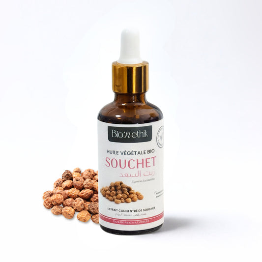Macérât Huileux Bio de Souchet - 100% Naturel et Concentré