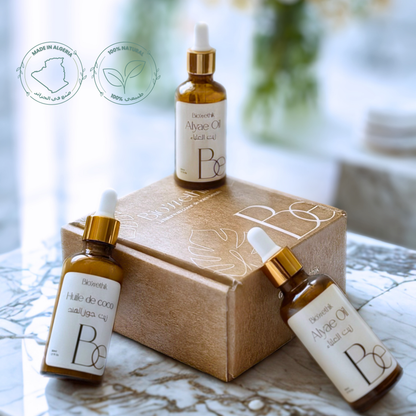 Box Alyae Coco - 2 sérums anti chute + Huile de Coco Offerte