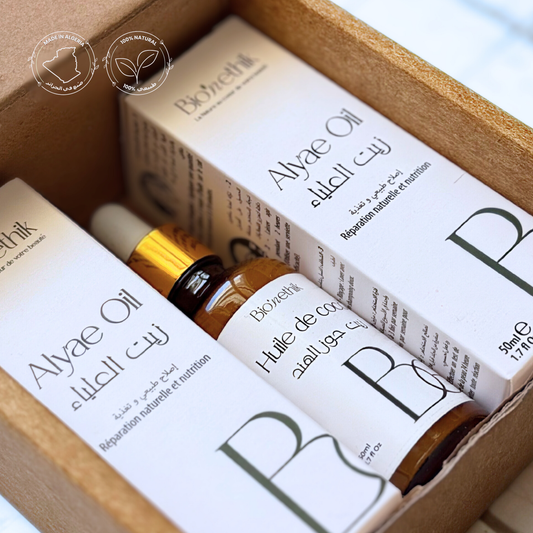 Box Alyae Coco - 2 sérums anti chute + Huile de Coco Offerte